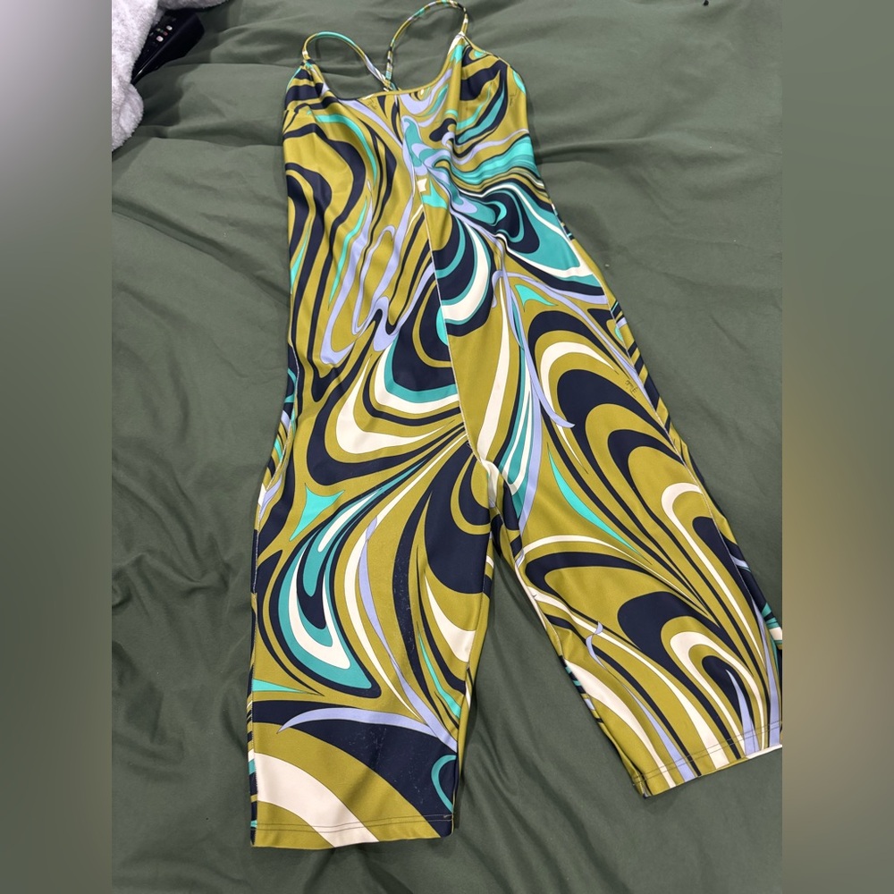 Emilio Pucci Multicolor Swirl jumpsuit